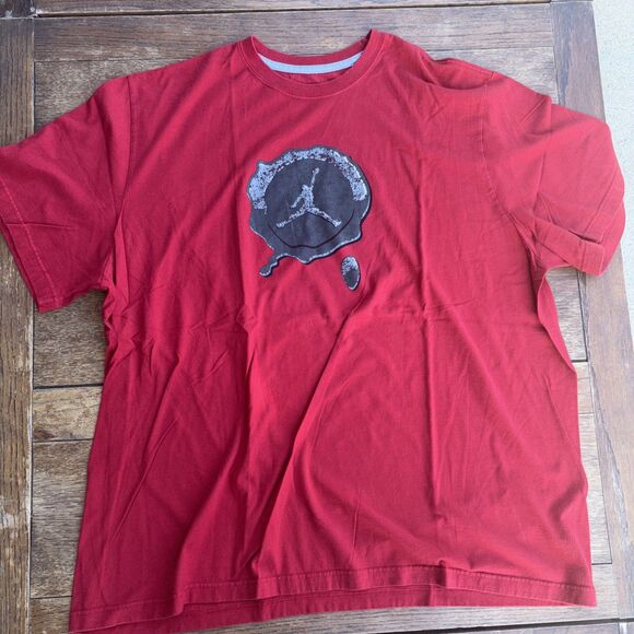 Nike Other - Nike air Jordan new without tags red men’s three XL short leeve